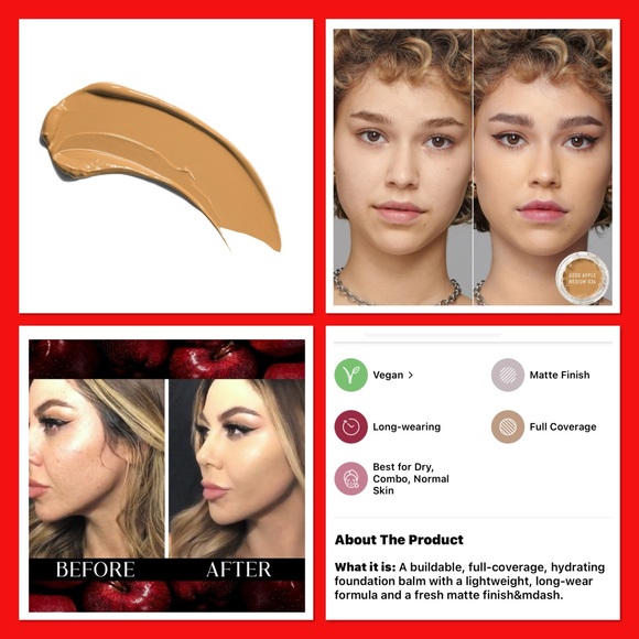 KVD Good Apple Skin Perfecting Foundation - Picture 2 of 9